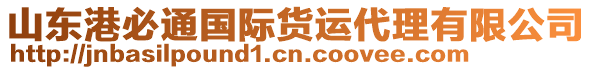 山東港必通國(guó)際貨運(yùn)代理有限公司