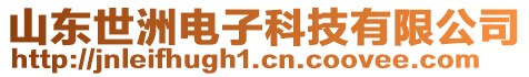 山東世洲電子科技有限公司