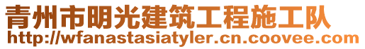 青州市明光建筑工程施工隊