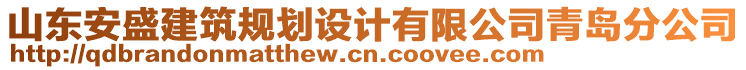 山東安盛建筑規(guī)劃設(shè)計(jì)有限公司青島分公司