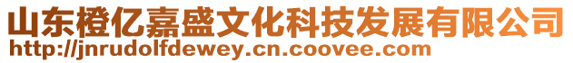 山東橙億嘉盛文化科技發展有限公司