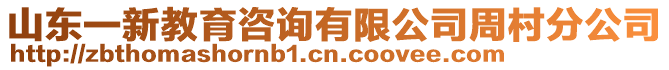 山東一新教育咨詢有限公司周村分公司