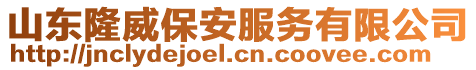 山東隆威保安服務有限公司