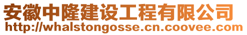 安徽中隆建設工程有限公司