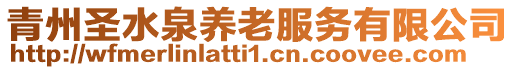 青州圣水泉養(yǎng)老服務(wù)有限公司