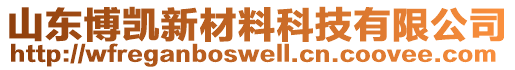 山東博凱新材料科技有限公司