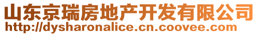 山東京瑞房地產(chǎn)開發(fā)有限公司