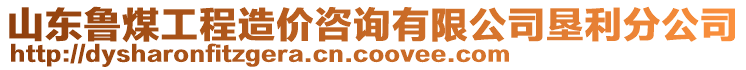 山東魯煤工程造價(jià)咨詢有限公司墾利分公司