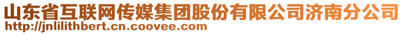 山東省互聯網傳媒集團股份有限公司濟南分公司