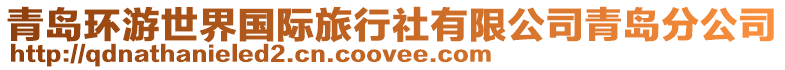 青島環(huán)游世界國際旅行社有限公司青島分公司