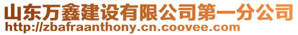 山東萬鑫建設(shè)有限公司第一分公司