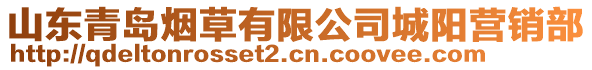 山東青島煙草有限公司城陽營銷部