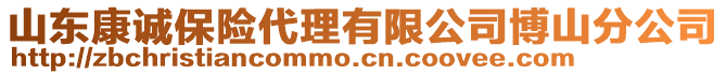 山東康誠(chéng)保險(xiǎn)代理有限公司博山分公司