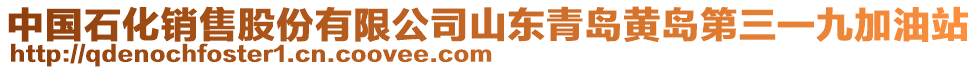 中國石化銷售股份有限公司山東青島黃島第三一九加油站