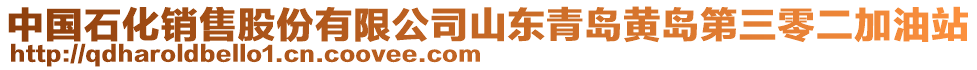 中國石化銷售股份有限公司山東青島黃島第三零二加油站