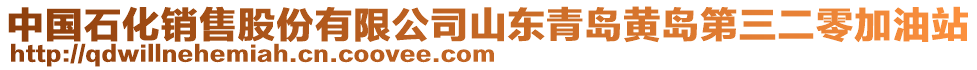 中國(guó)石化銷(xiāo)售股份有限公司山東青島黃島第三二零加油站