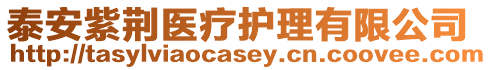 泰安紫荊醫療護理有限公司