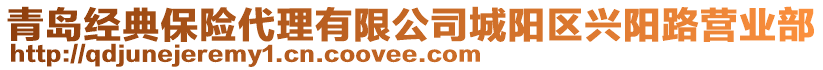 青島經(jīng)典保險(xiǎn)代理有限公司城陽(yáng)區(qū)興陽(yáng)路營(yíng)業(yè)部