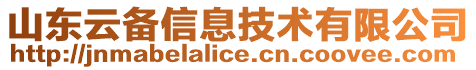 山東云備信息技術(shù)有限公司