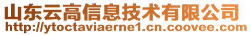 山東云高信息技術(shù)有限公司