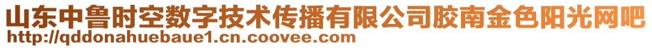 山東中魯時(shí)空數(shù)字技術(shù)傳播有限公司膠南金色陽光網(wǎng)吧