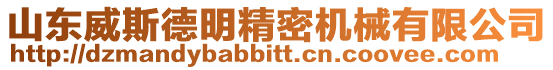 山東威斯德明精密機械有限公司