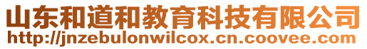 山東和道和教育科技有限公司