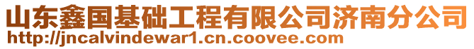 山東鑫國基礎(chǔ)工程有限公司濟南分公司
