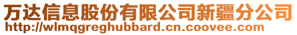 萬達(dá)信息股份有限公司新疆分公司