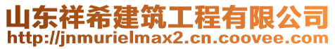 山東祥希建筑工程有限公司