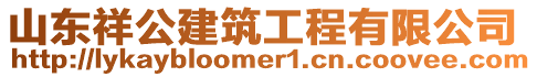 山東祥公建筑工程有限公司