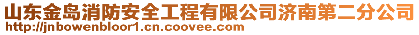 山東金島消防安全工程有限公司濟(jì)南第二分公司