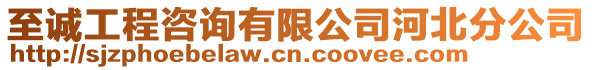 至誠工程咨詢有限公司河北分公司