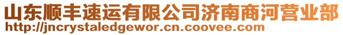 山東順豐速運有限公司濟(jì)南商河營業(yè)部