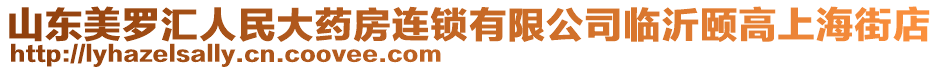 山東美羅匯人民大藥房連鎖有限公司臨沂頤高上海街店