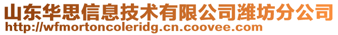 山東華思信息技術(shù)有限公司濰坊分公司