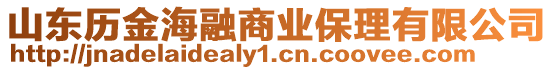 山東歷金海融商業(yè)保理有限公司