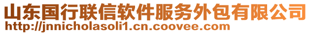 山東國行聯(lián)信軟件服務外包有限公司