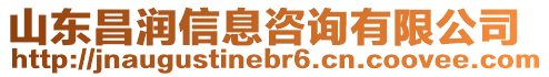 山東昌潤信息咨詢有限公司