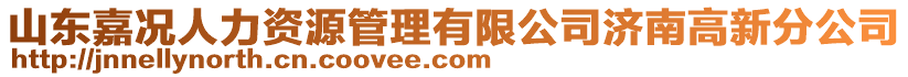 山東嘉況人力資源管理有限公司濟南高新分公司