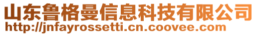 山東魯格曼信息科技有限公司