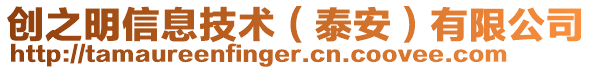 創之明信息技術(泰安)有限公司