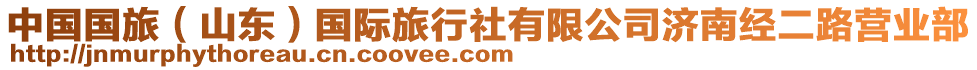 中國國旅(山東)國際旅行社有限公司濟南經二路營業部