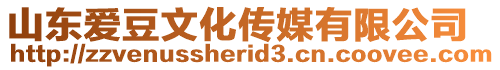 山東愛豆文化傳媒有限公司