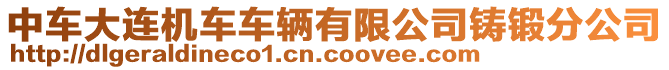 中車大連機(jī)車車輛有限公司鑄鍛分公司