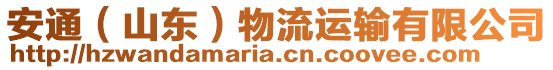 安通(山東)物流運輸有限公司