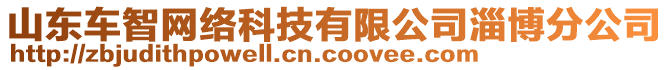 山東車智網(wǎng)絡科技有限公司淄博分公司