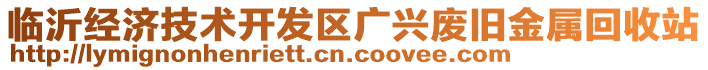 臨沂經(jīng)濟(jì)技術(shù)開發(fā)區(qū)廣興廢舊金屬回收站