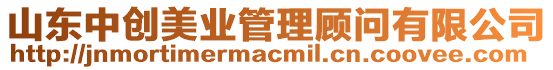 山東中創(chuàng)美業(yè)管理顧問(wèn)有限公司