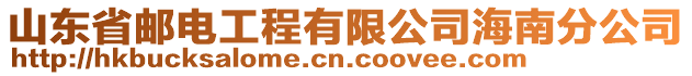 山東省郵電工程有限公司海南分公司